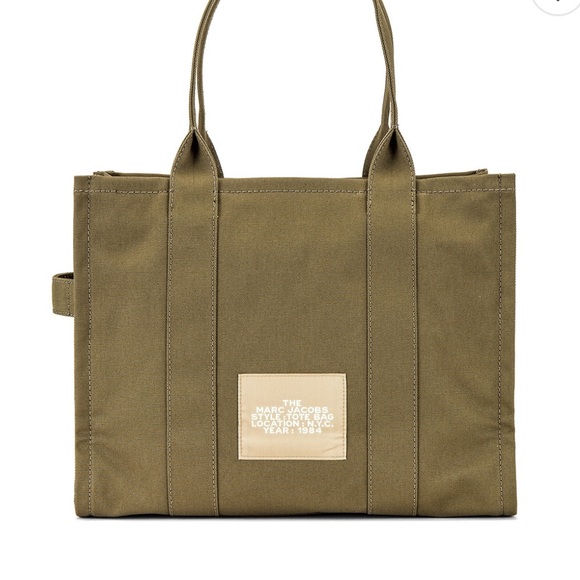 Marc Jacob’s Slate Green Canvas Tote Bag - Picture 2 of 8